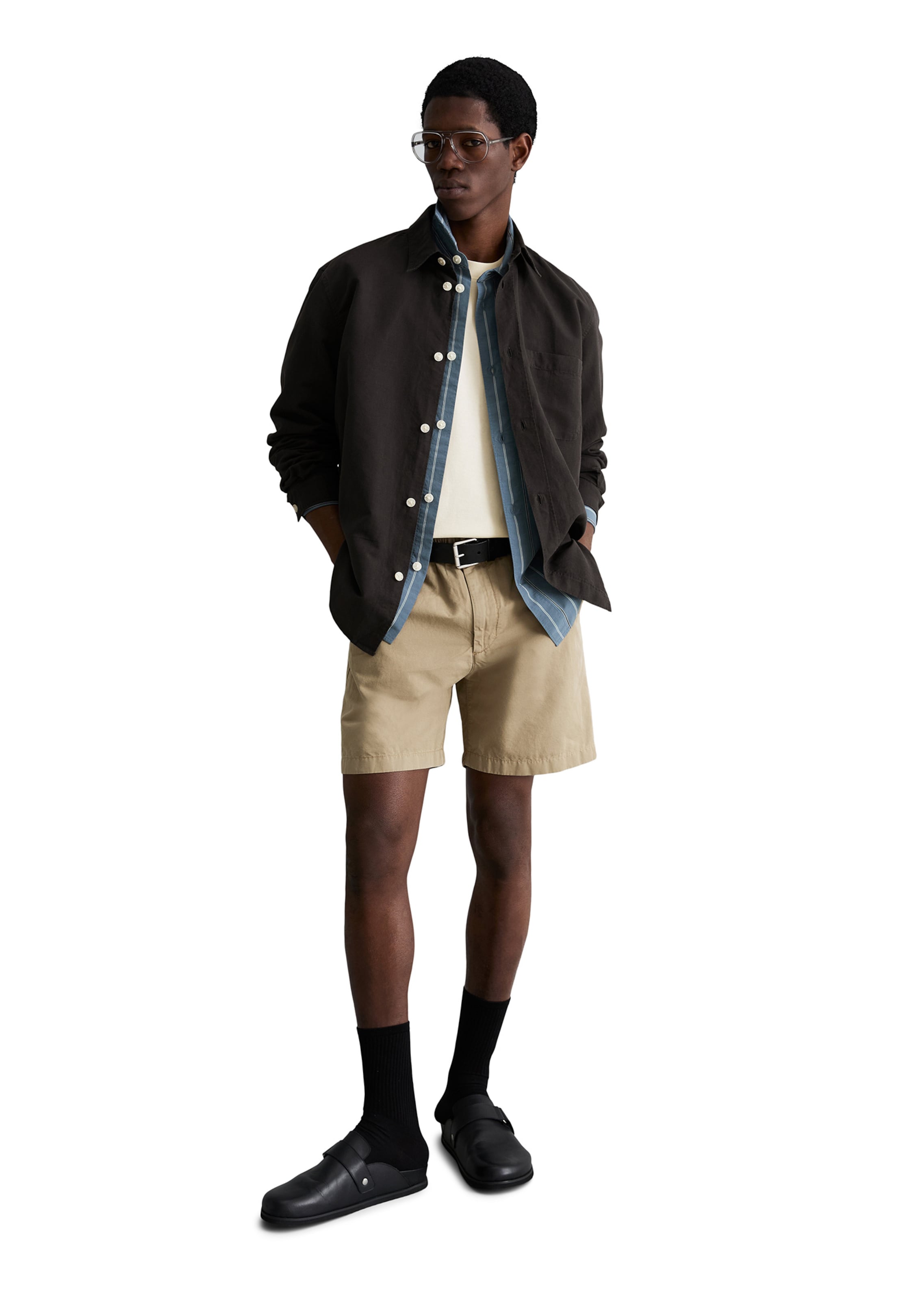 Marc O'Polo DENIM Regular fit Button Up Shirt in Grey