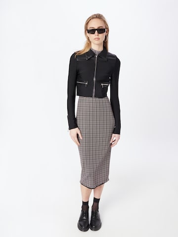 Karen Millen Between-Season Jacket in Black