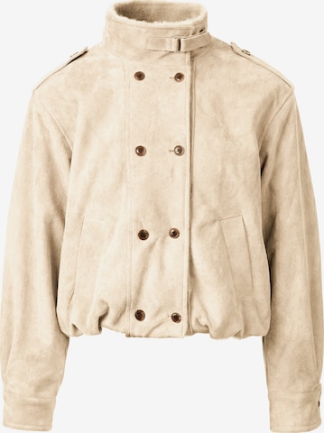Veste mi-saison MYMO en beige : devant