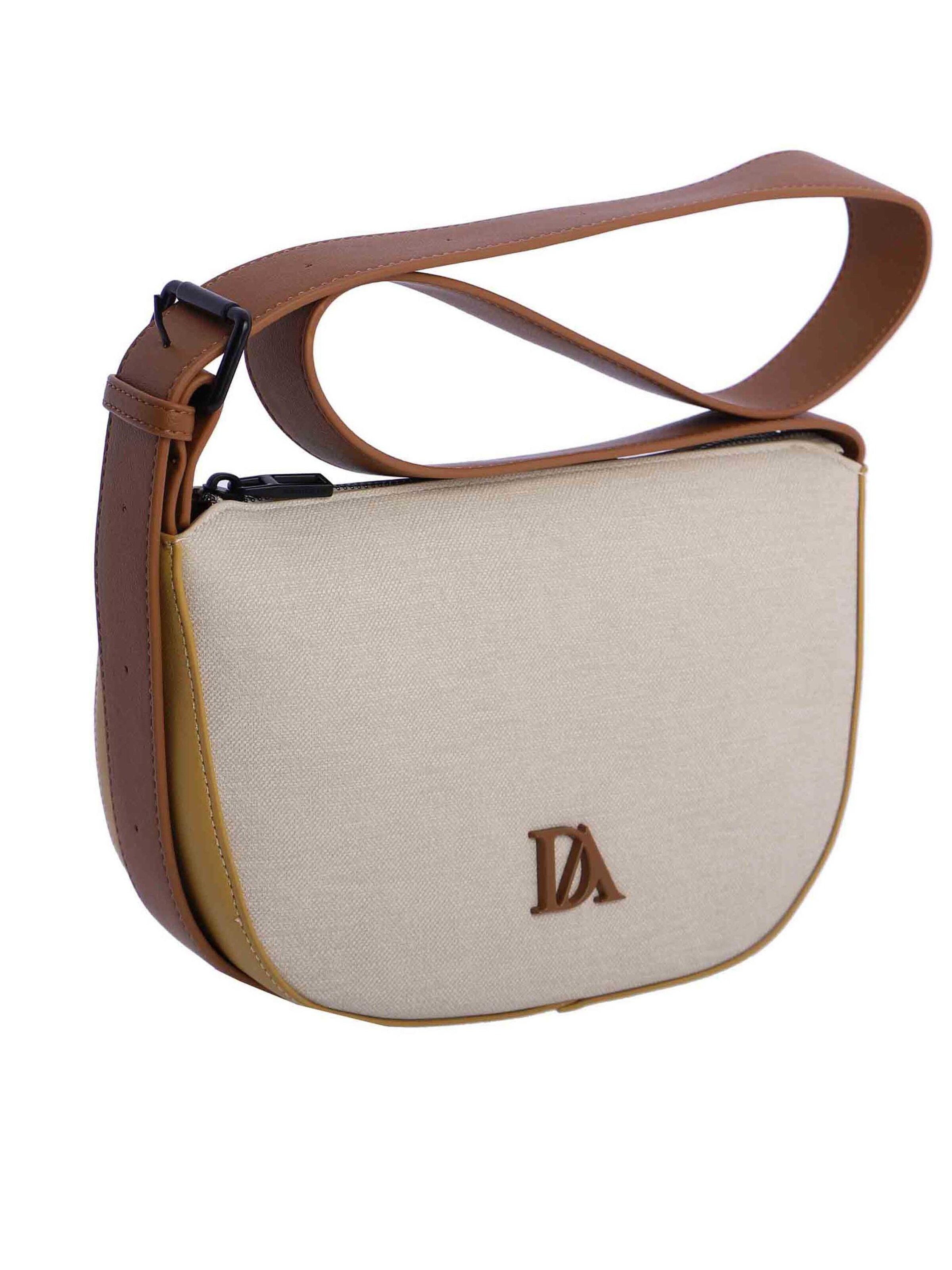 Don Algodon - Bolso de hombro 'Tropic' en beige