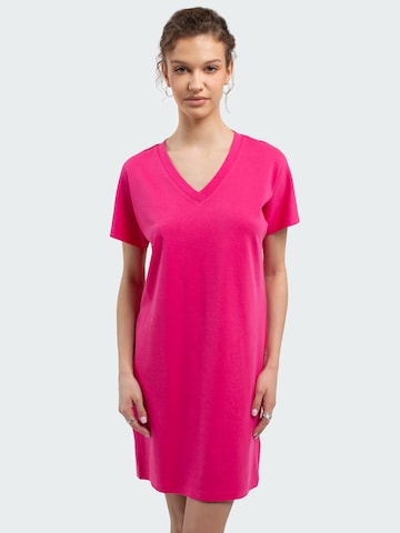 BIG STAR Kleid in Pink: predná strana