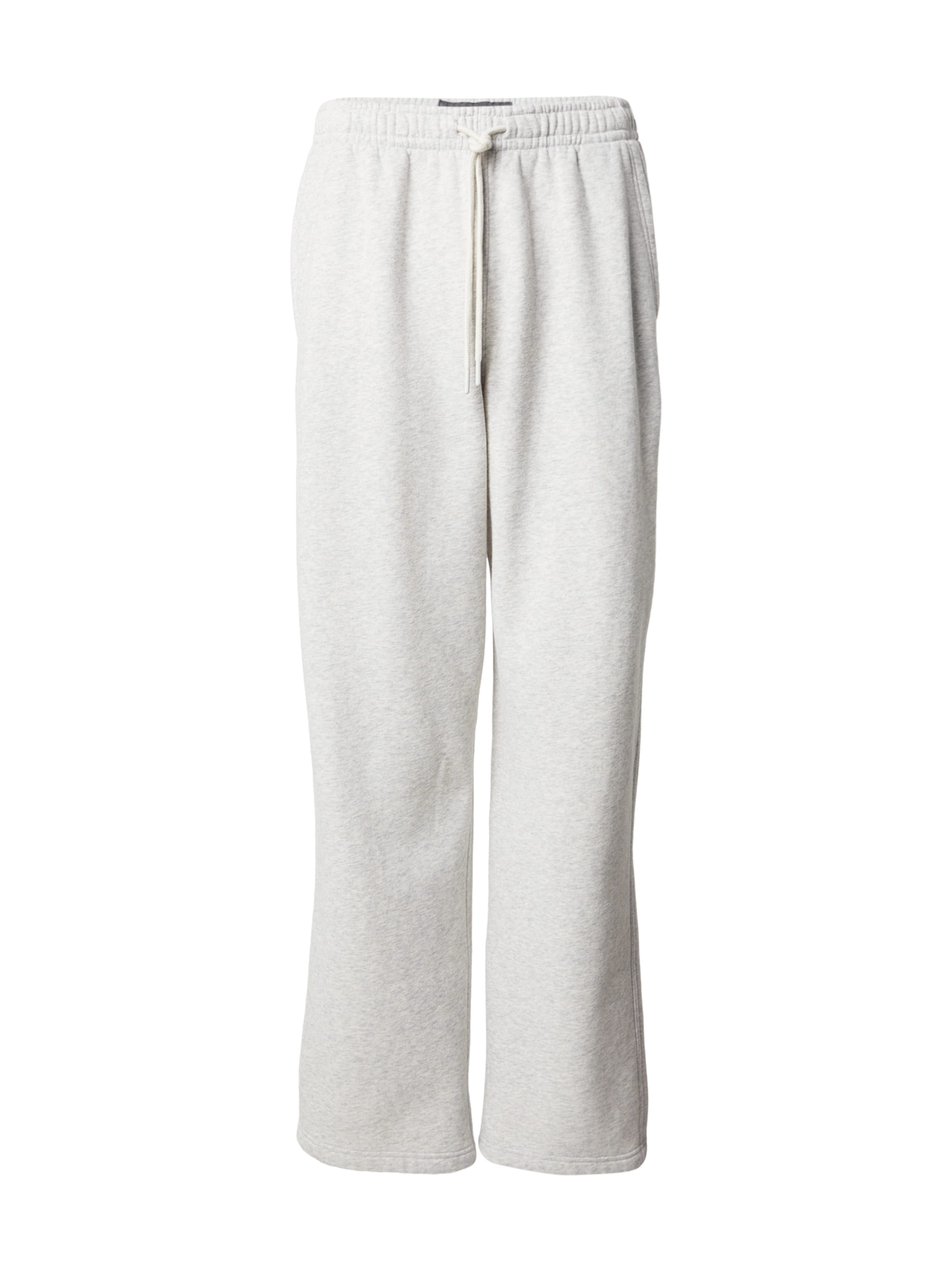 Abercrombie & Fitch Baggy Hose 'ESSENTIAL' in Grau: Vorderseite