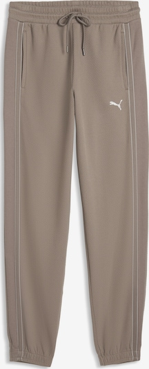 PUMA Jogginghose 'Class' in S/Regular in beige / weiß, Produktansicht