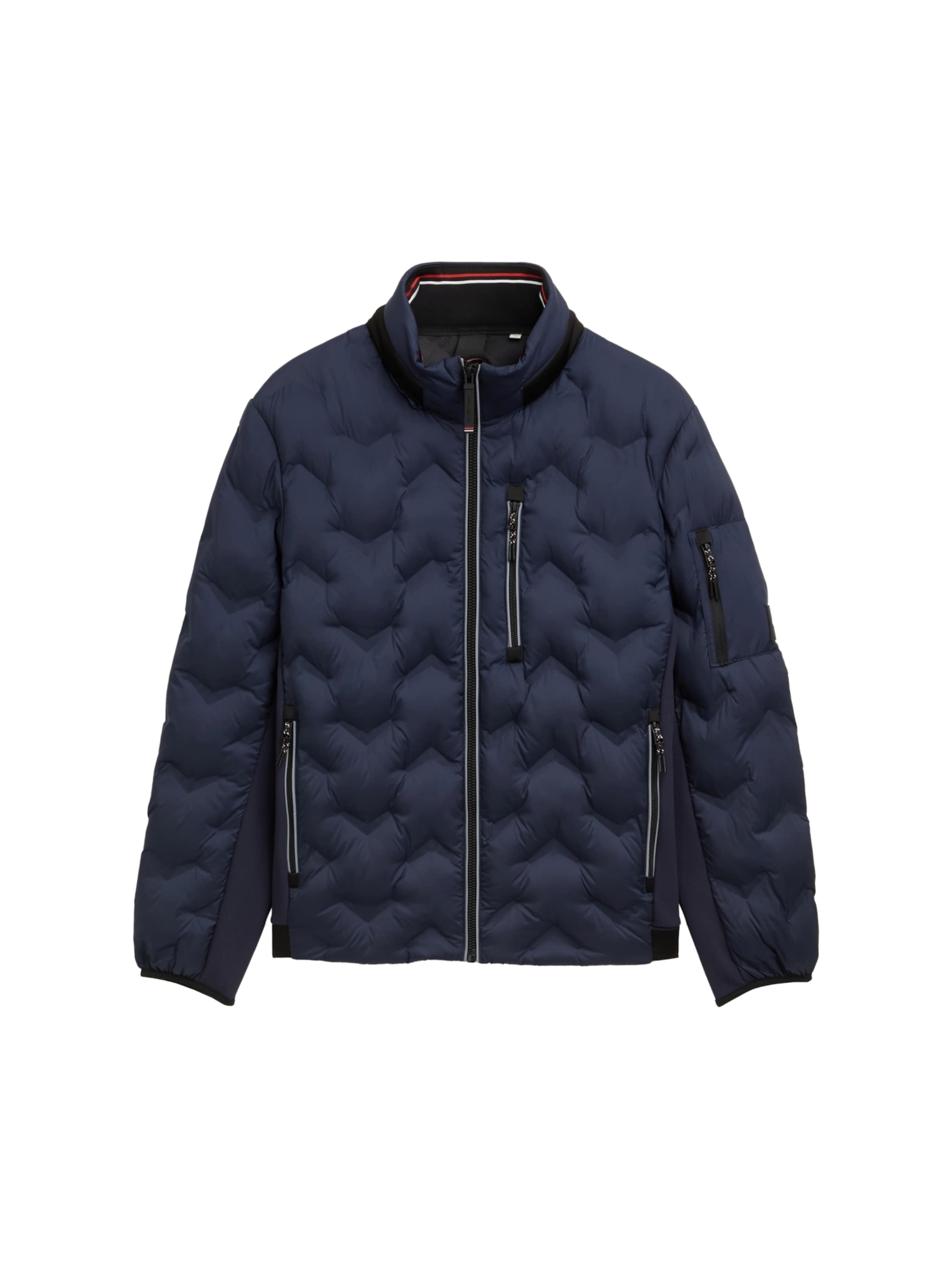 TOM TAILOR Winterjacke in Blau: Vorderseite