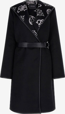 GUESS Between-Seasons Coat in Black: front