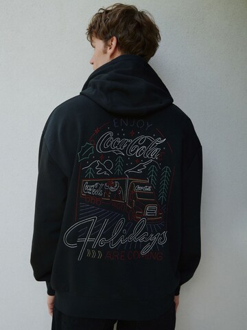 Sweat-shirt 'Coca Cola' Next en noir : devant