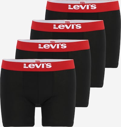 LEVI'S ® Bokserishortsit värissä punainen / musta / valkoinen, Tuotenäkymä