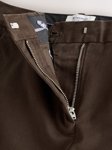 Next Barrel Chino trousers 'N. Premium' in Brown