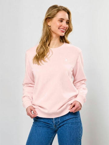 Pulover ' UWHelen ' de la U.S. POLO ASSN. pe mov: față