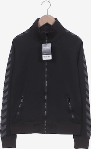 Hummel Sweatshirt & Zip-Up Hoodie in S in Black: front
