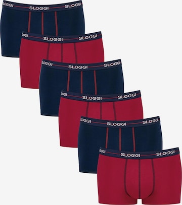 SLOGGI Boxershorts 'Start' in Blau: Vorderseite
