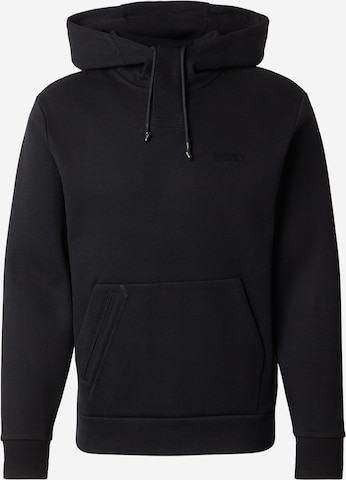 BOSS Mikina 'Soody Mirror' - Čierna: predná strana