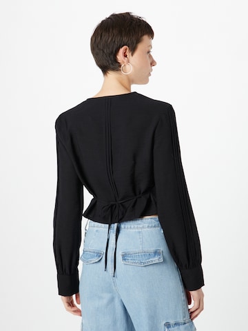 TOPSHOP Blus i svart