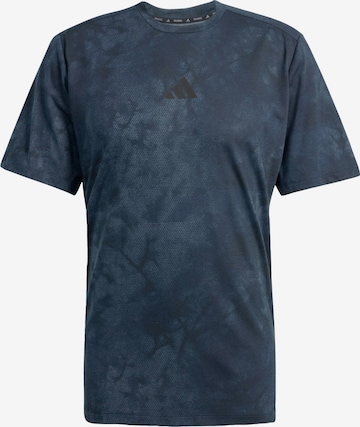 T-Shirt fonctionnel 'Power' ADIDAS PERFORMANCE en bleu : devant