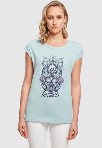 ABSOLUTE CULT T-Shirt 'Aquaman - Ocean Master' in Blau: predná strana