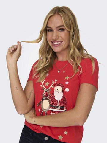 ONLY Shirt 'YRSA ' in Red