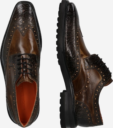 MELVIN & HAMILTON Lace-Up Shoes 'Marvin' in Brown