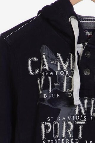 CAMP DAVID Sweatshirt & Zip-Up Hoodie in M in Blue