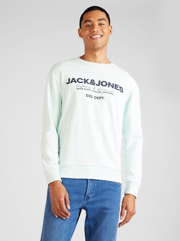 Sweat-shirt 'GALE' JACK & JONES en bleu : devant
