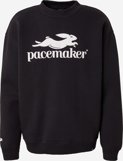 Pacemaker Sweatshirt 'Falk' in Black / White, Item view