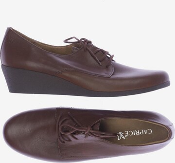 CAPRICE Flats & Loafers in 42 in Brown: front