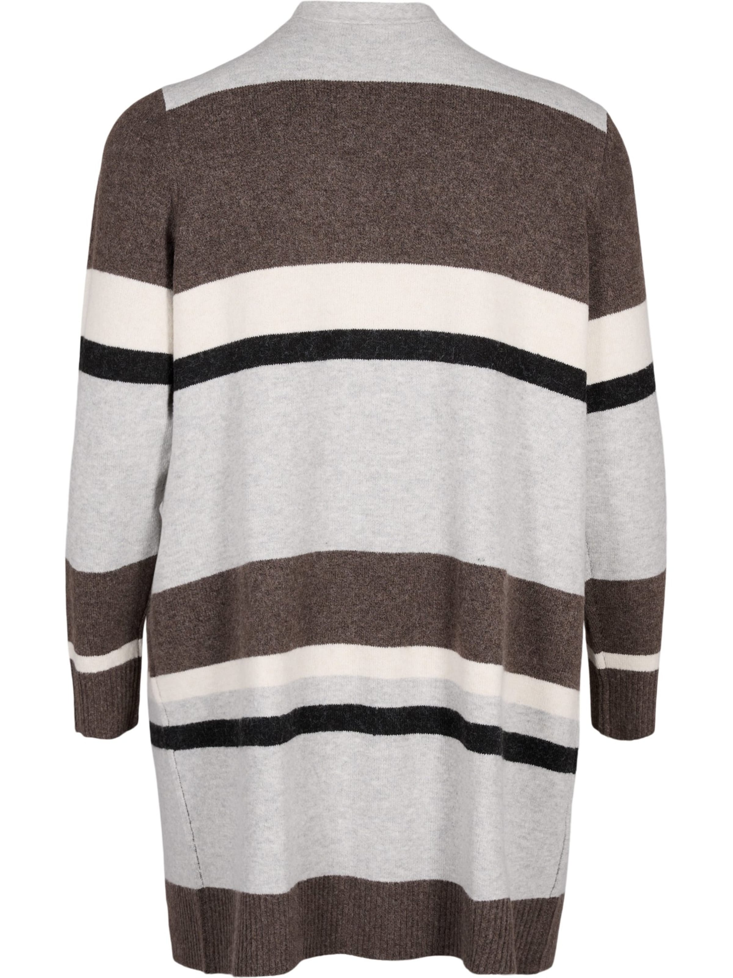 Zizzi Kardigán 'Casunny' - Sivá