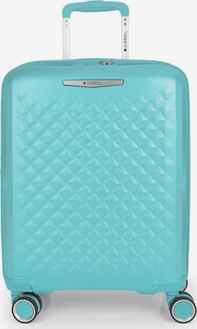 Gabol Trolley 'Queens' in Blau: Vorderseite