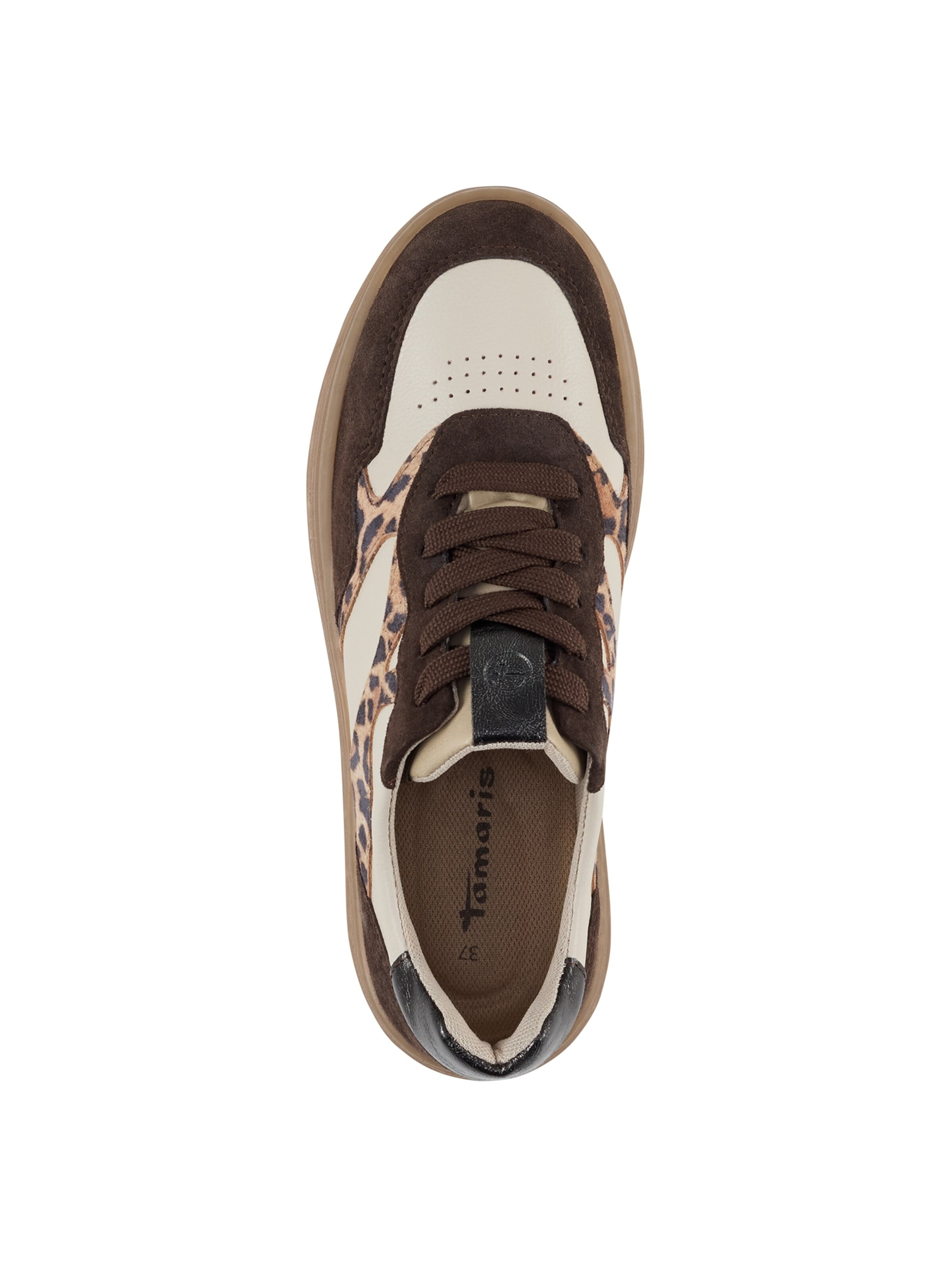 Tamaris Låg sneaker i brun