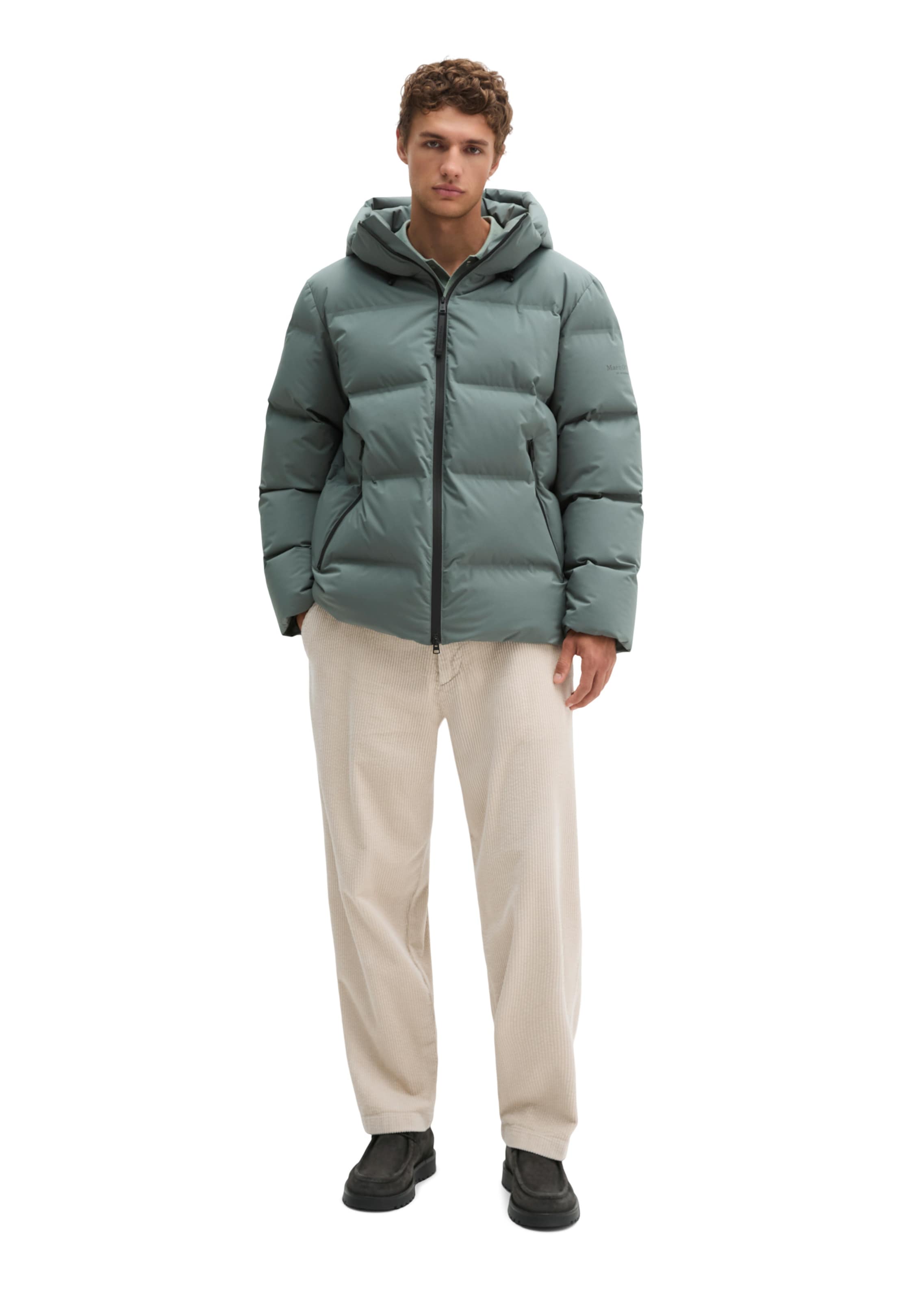Marc O'Polo Jacke in Grün: Vorderseite