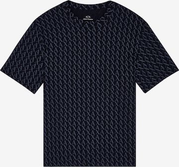 T-Shirt ARMANI EXCHANGE en noir : devant