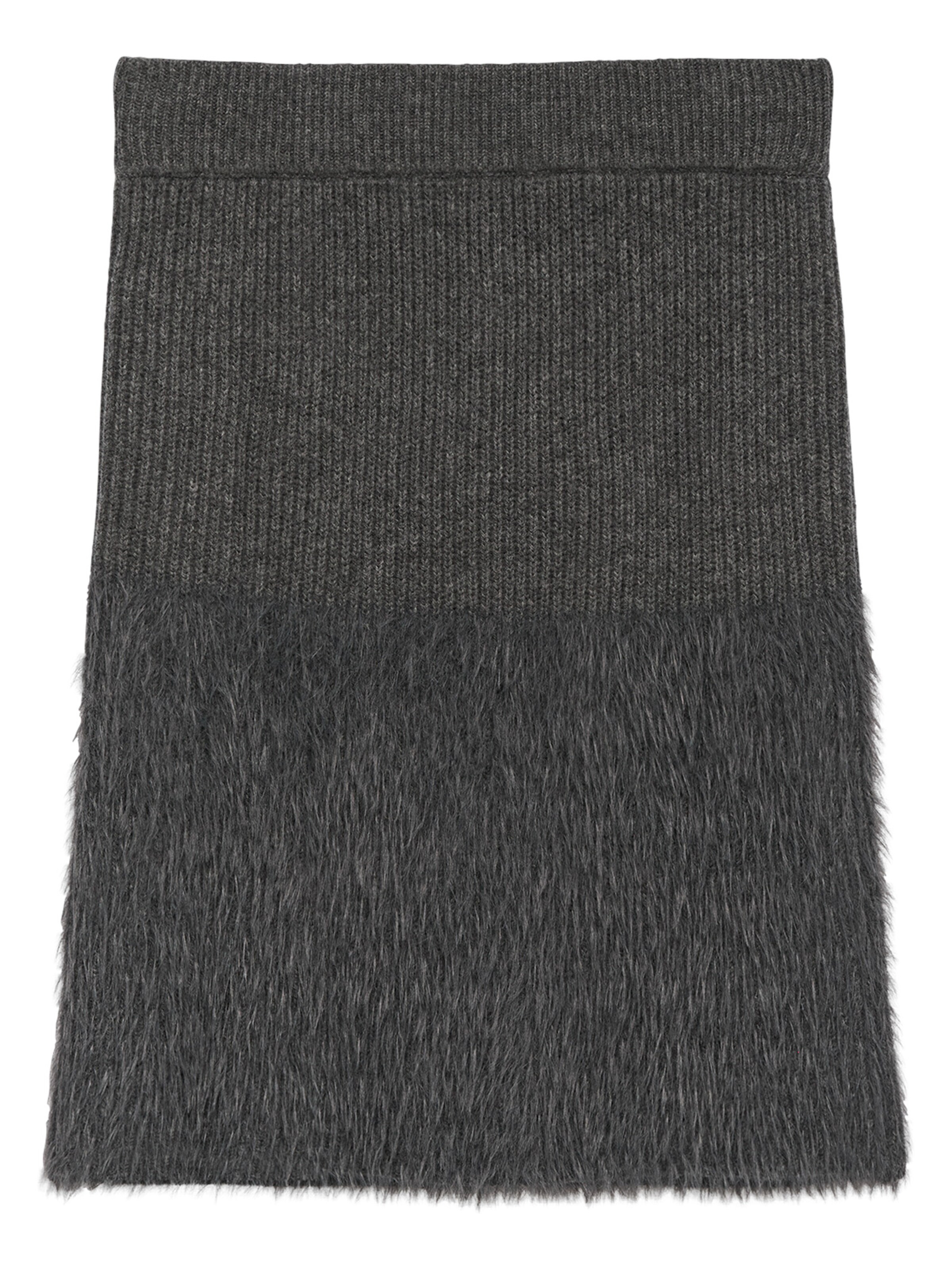 Adolfo Dominguez Юбка в Серый: спереди