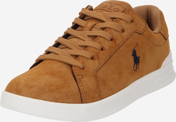 Sneaker 'HERITAGE COURT II' di Polo Ralph Lauren in marrone: frontale