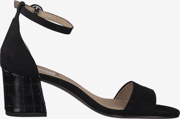 s.Oliver Strap Sandals in Black