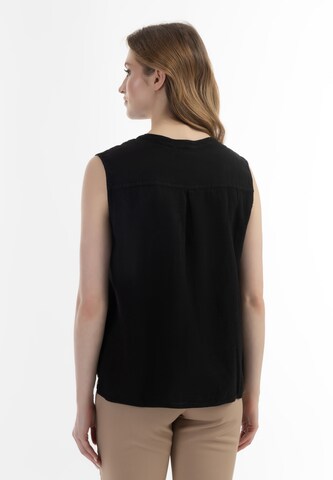 Usha Bluse in Schwarz