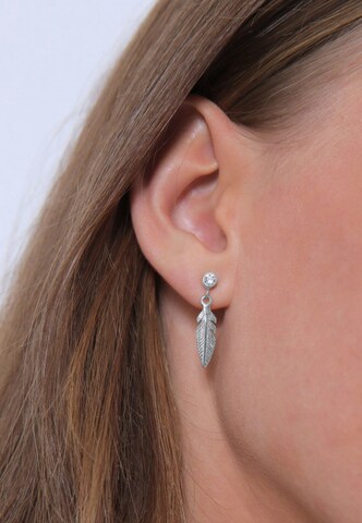 ELLI Earrings 'Boho' in Silver