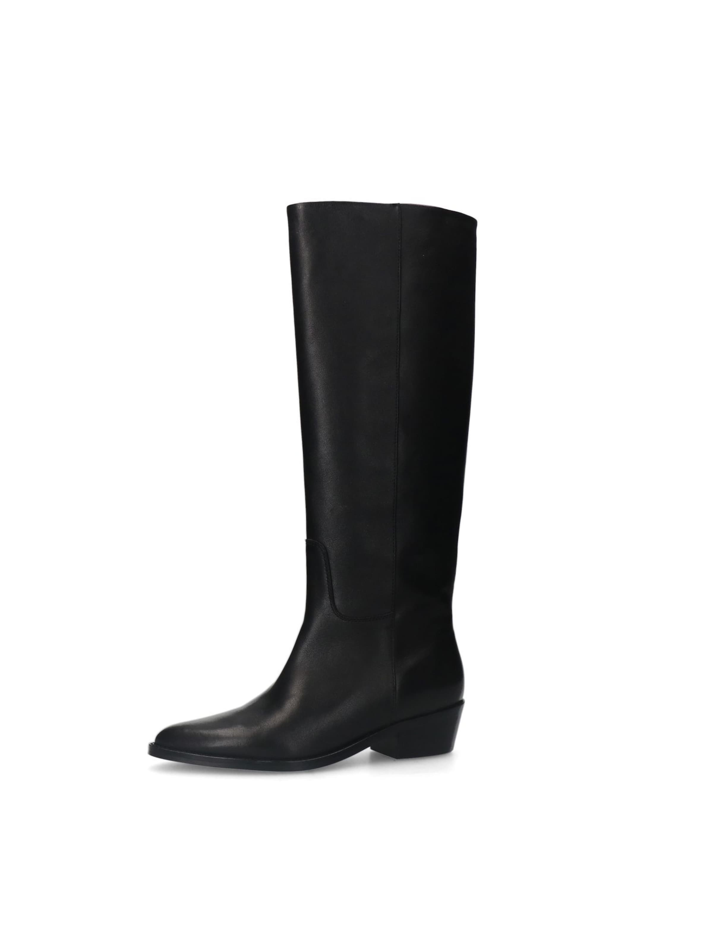 MANFIELD Stiefel in Schwarz: Vorderseite