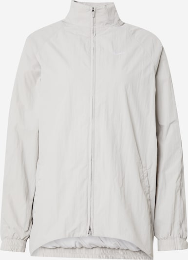 Demisezoninė striukė iš Nike Sportswear, spalva – šviesiai pilka / balta, Prekių apžvalga