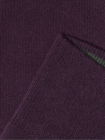 Von Jungfeld Socken 'Herbstfarben' in Lila