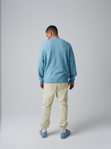 ABOUT YOU x Benny Cristo Pullover 'Alessio' in Blau