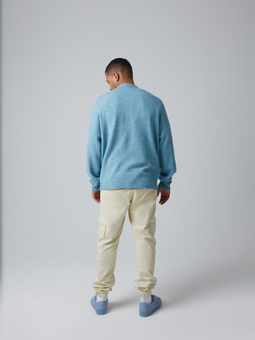 ABOUT YOU x Benny Cristo Sweater 'Alessio' in Blue