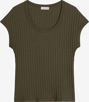 T-shirt Marc O'Polo en marron : devant