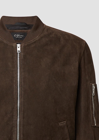 s.Oliver BLACK LABEL Between-season jacket in Brown