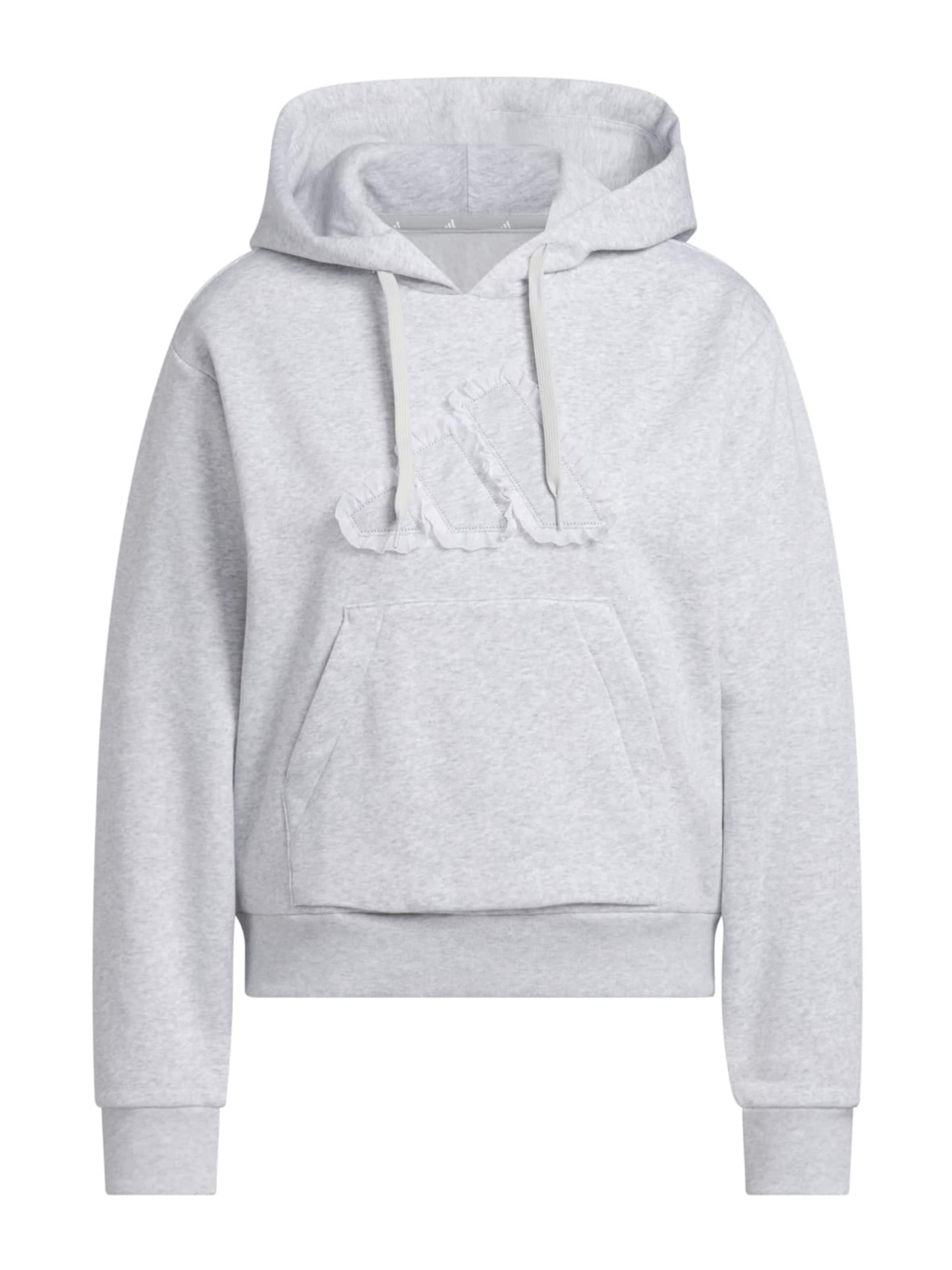 Felpa sportiva di ADIDAS SPORTSWEAR in grigio: frontale