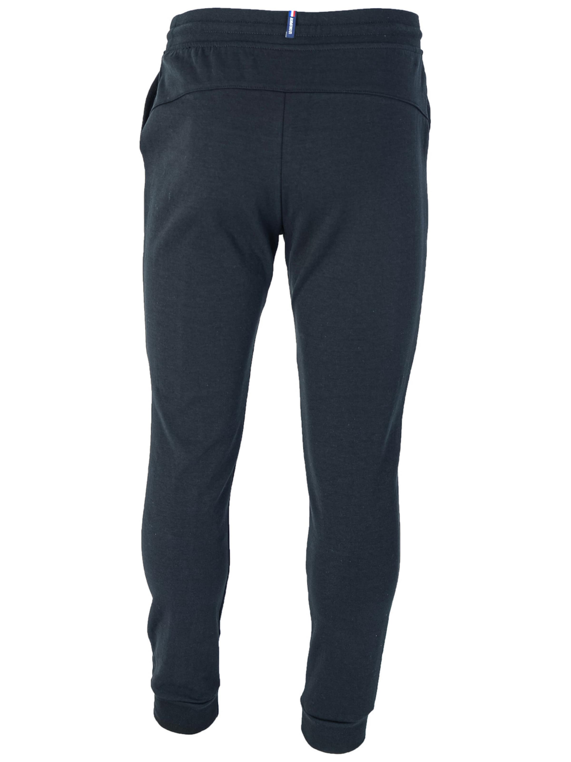 Regular Pantalon de sport LE COQ SPORTIF en noir