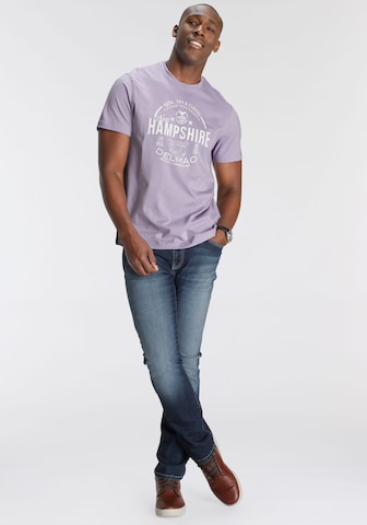 DELMAO Shirt in Purple