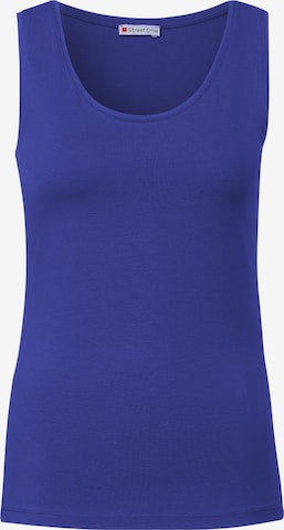 STREET ONE Top 'Anni' in Blauw: voorkant