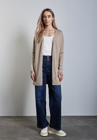 STREET ONE Strickjacke in Beige