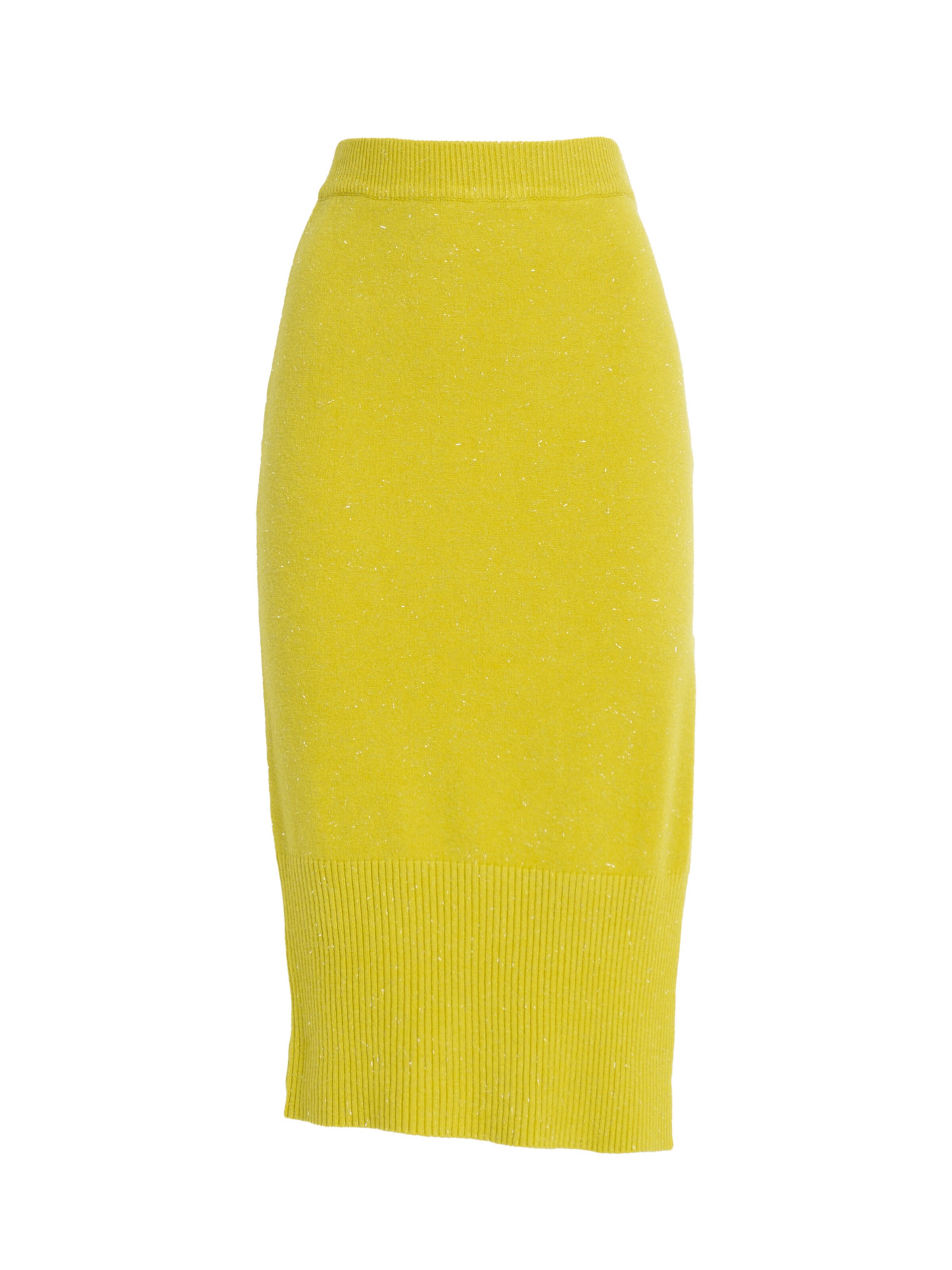 Influencer Kjol i gul: framsida