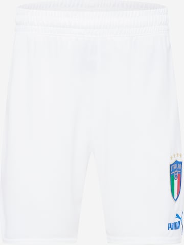 PUMA Regular Sportshorts in Weiß: predná strana