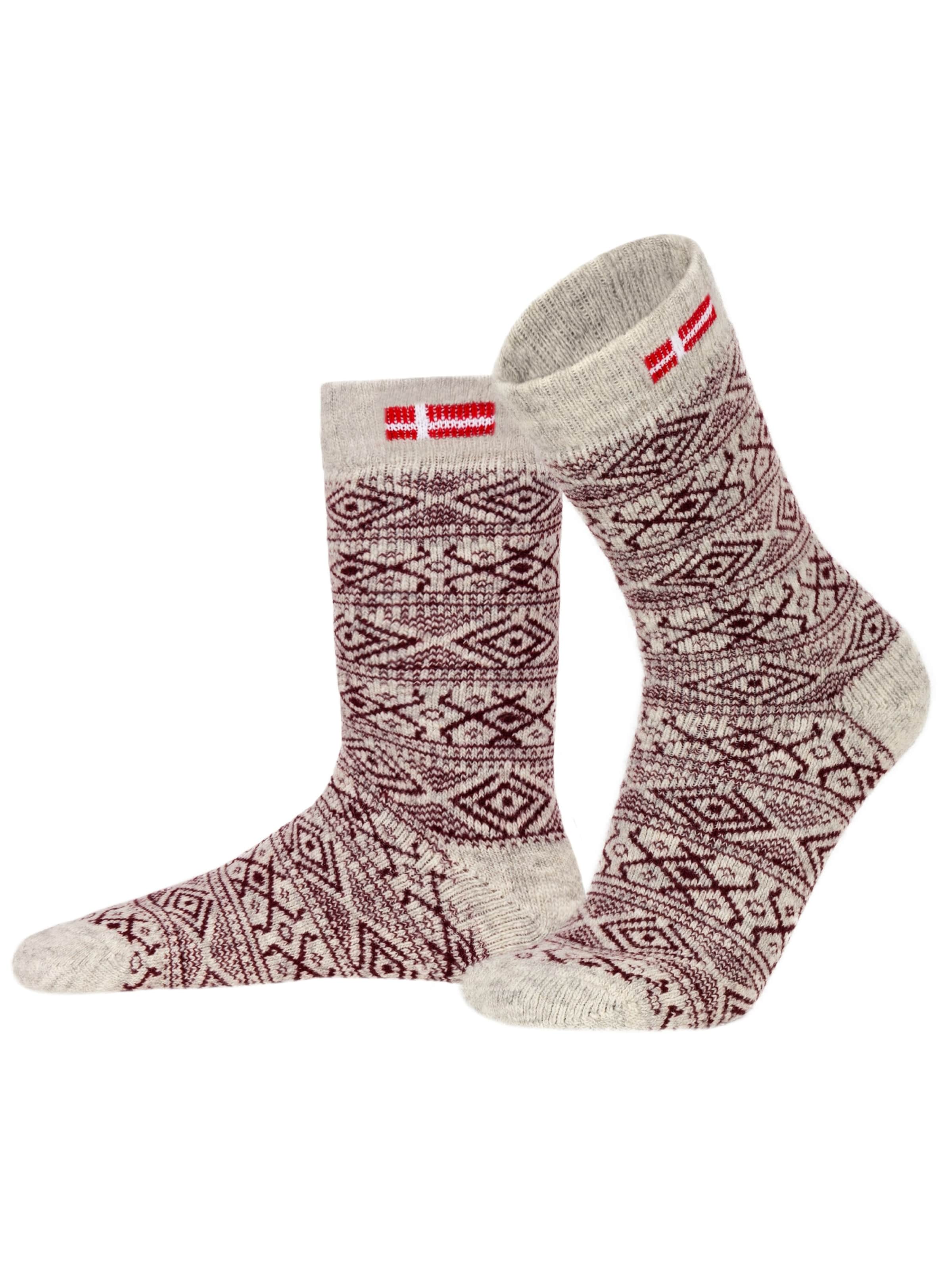normani - Calcetines en beige: frente